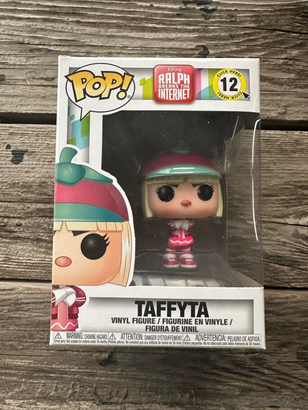 Disney Taffyta Pop! Vinyl Figure - Pink and‎ Teal Helmet